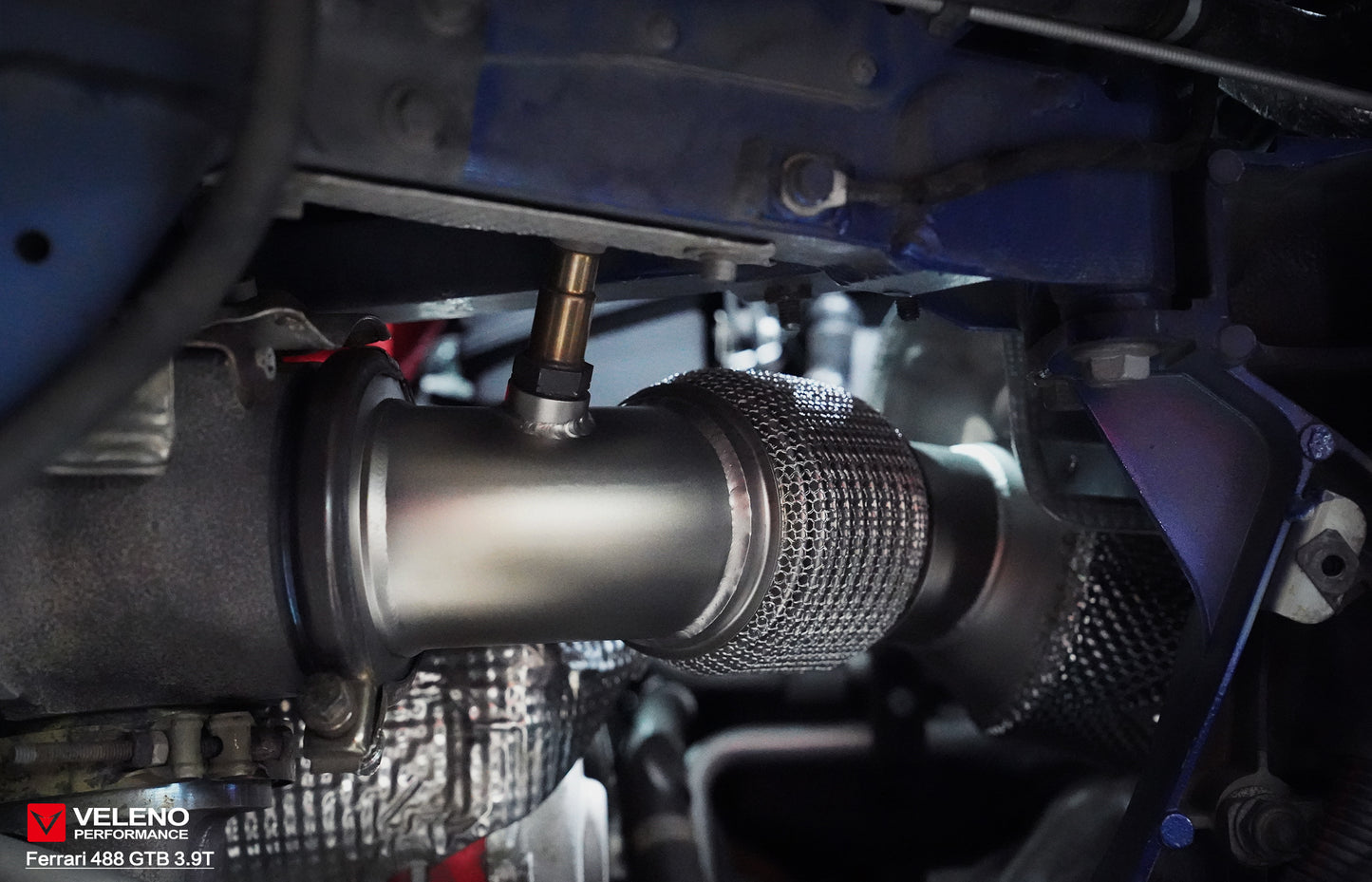 Ferrari 488 catback exhaust system