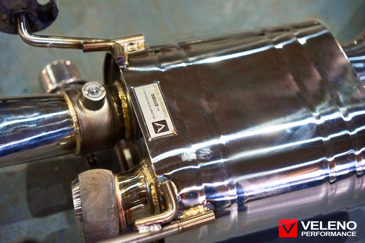 Bentley GT V8 catback exhaust system