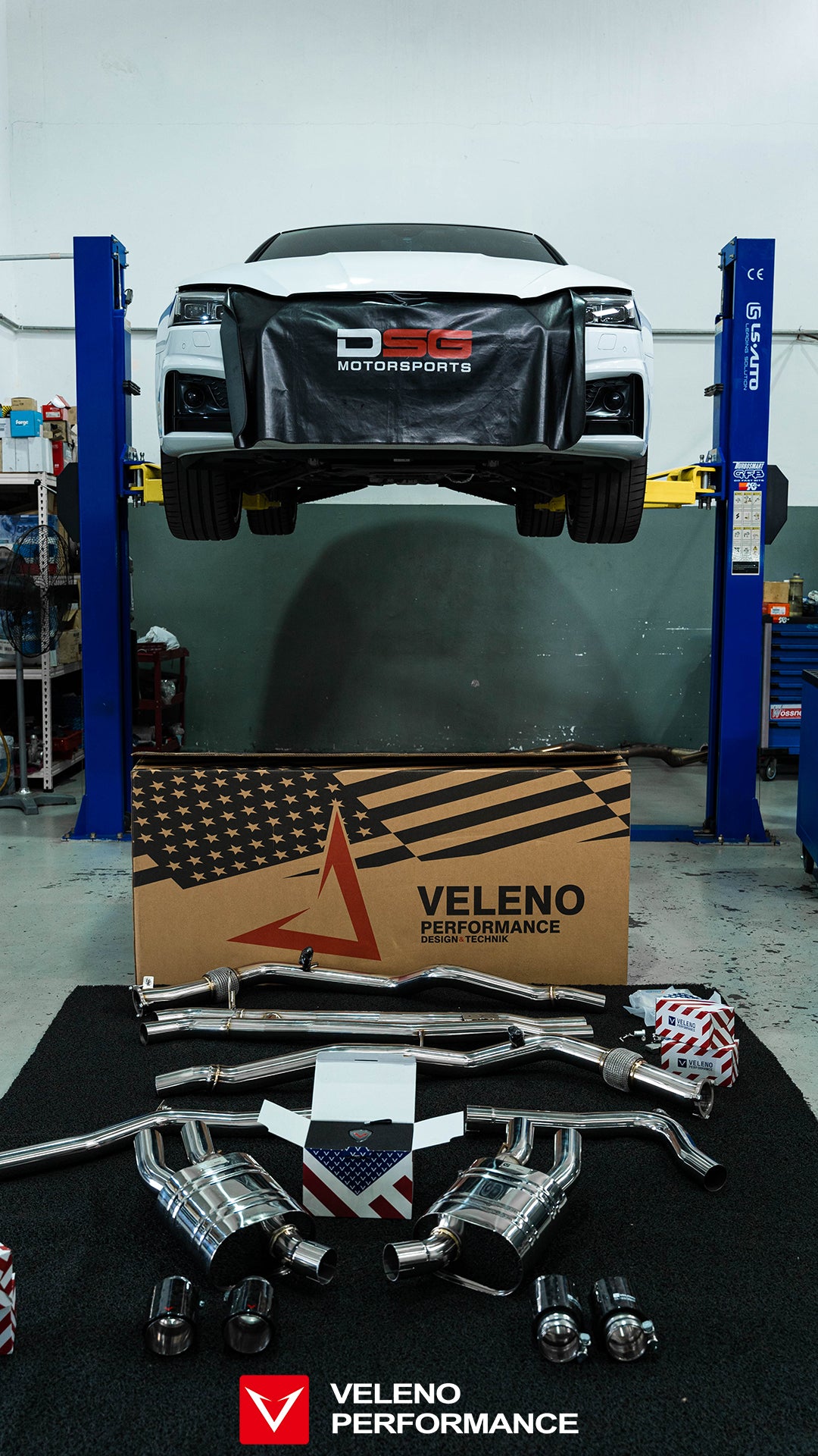 Audi S5 3.0cc catback exhaust system (2018UP)
