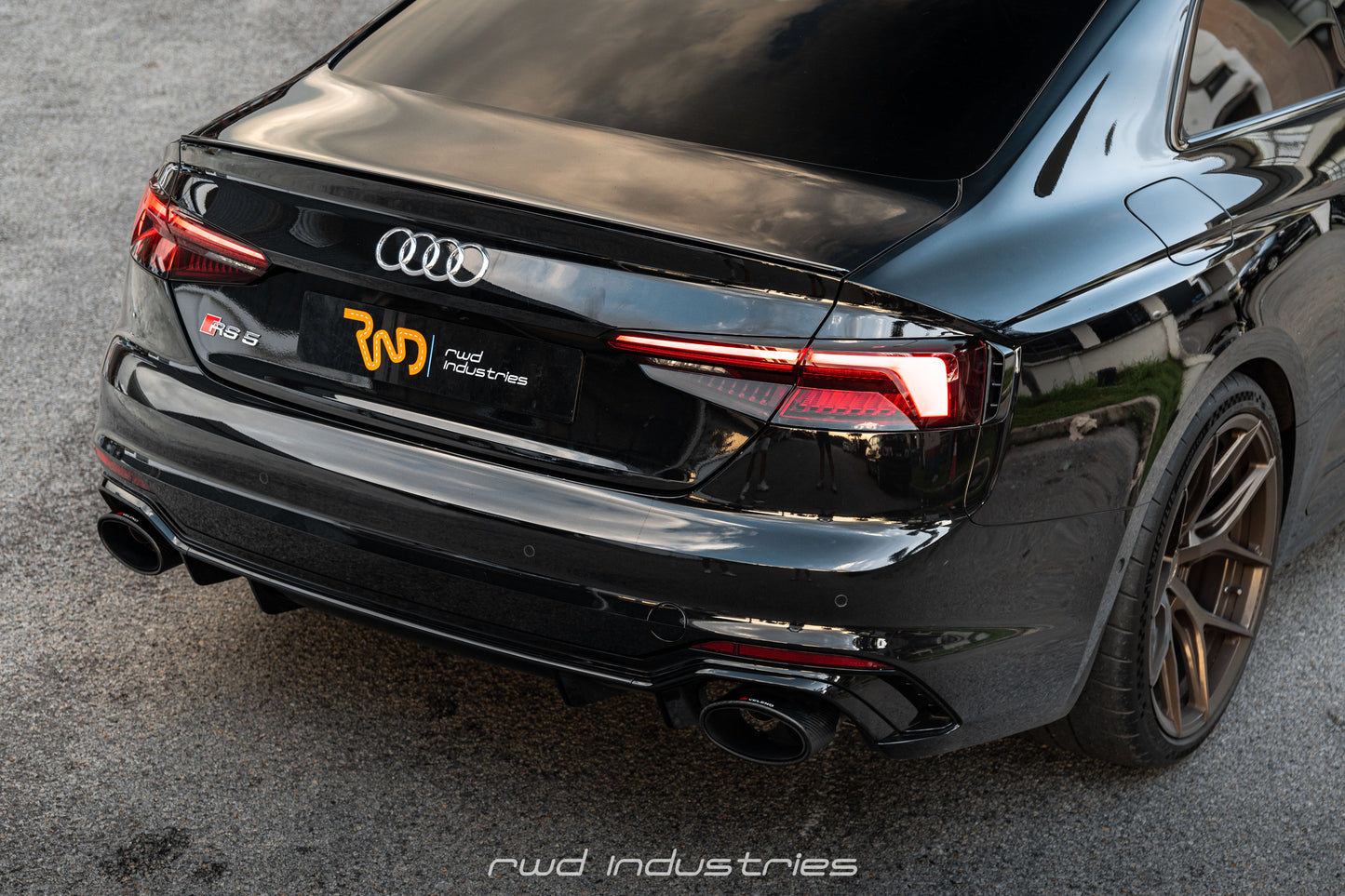 Audi RS5 B9 catback exhaust system