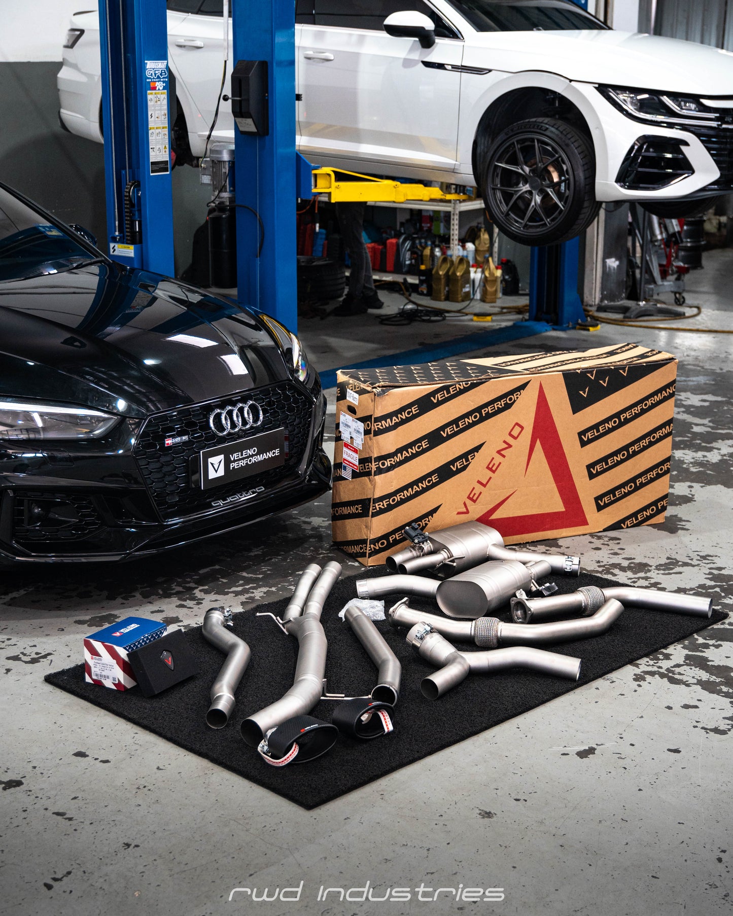 Audi RS5 B9 catback exhaust system